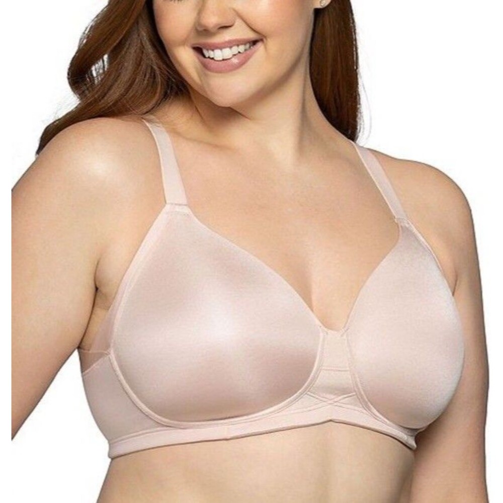 Vanity Fair Light Pink Seamless Full Coverage Bra